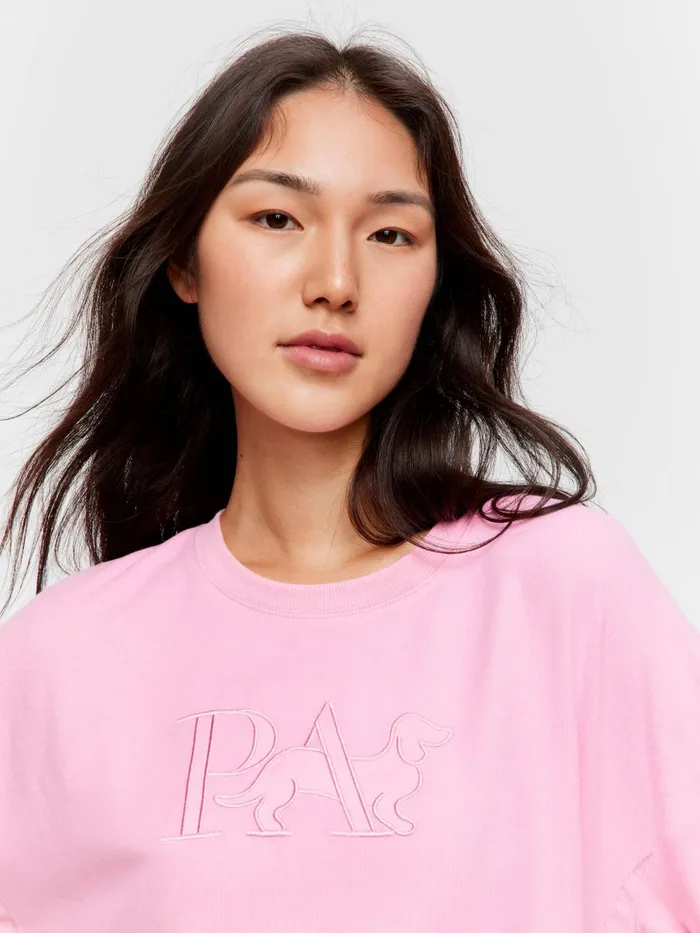 Women Pink Plush PA Tee Pink Peter Alexander Tops