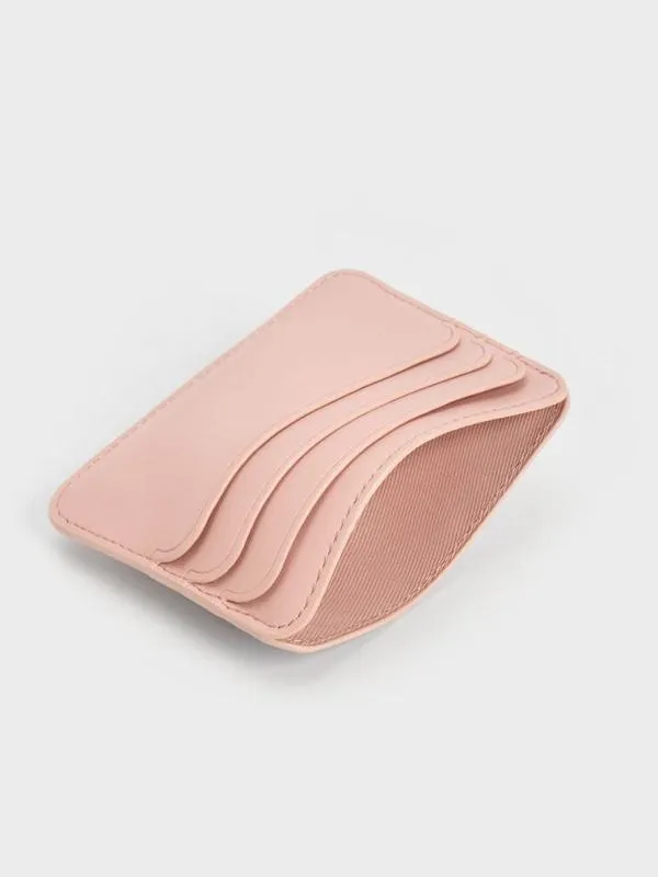 Women Quilted MultiSlot Card Holder 8211 Pink CHARLES and KEITH Card Holders