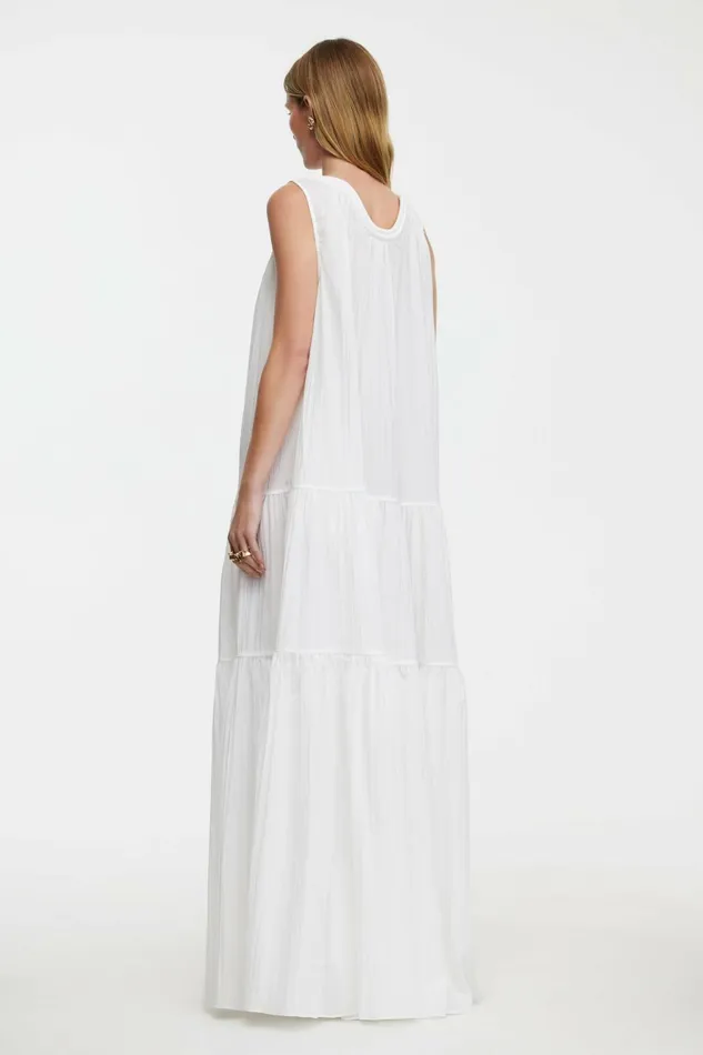 Women RADMOOR MAXI DRESS Ivory Acler White Dresses