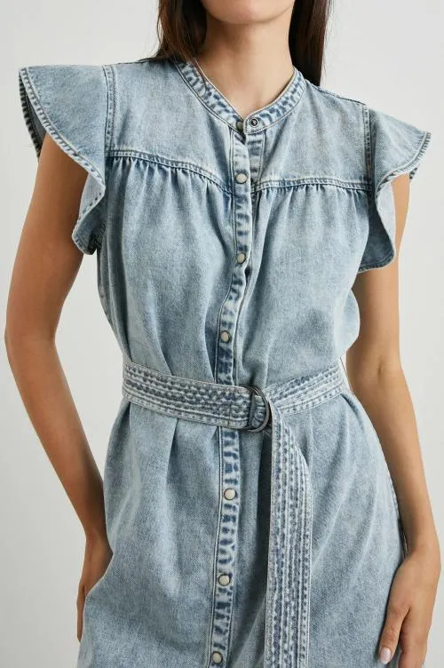 Women Rails Denim Letta Dress Faded Indigo Women Rails Denim Letta Dress Faded Indigo