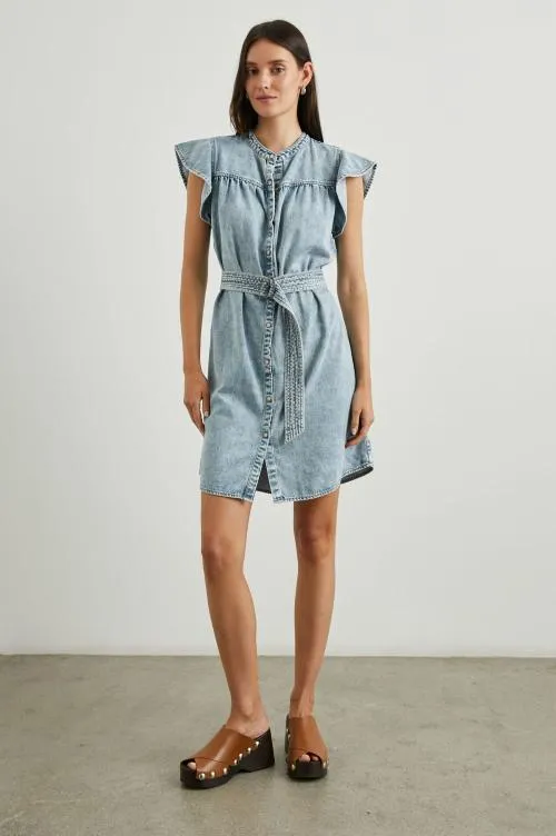 Women Rails Denim Letta Dress Faded Indigo Women Rails Denim Letta Dress Faded Indigo