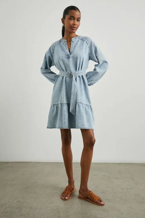 Women Rails Denim Lila Dress Faded Indigo Women Rails Denim Lila Dress Faded Indigo