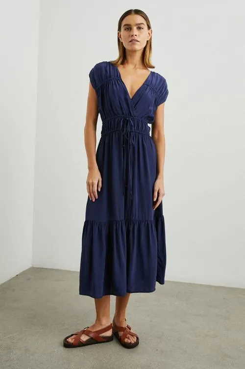 Women Rails Dresses and Rompers Aletta Dress Admiral Blue Women Rails Dresses and Rompers Aletta Dress Admiral Blue