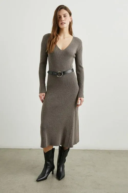 Women Rails Dresses and Rompers Arlette Dress Hazelnut