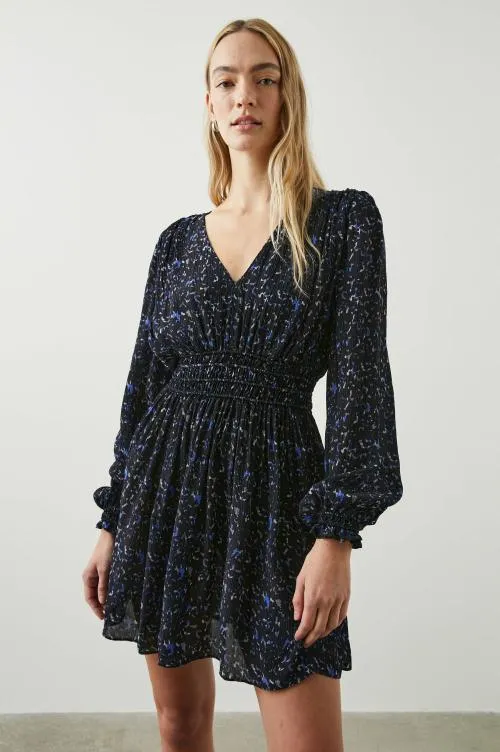 Women Rails Dresses and Rompers Delaney Dress Cobalt Static Women Rails Dresses and Rompers Delaney Dress Cobalt Static