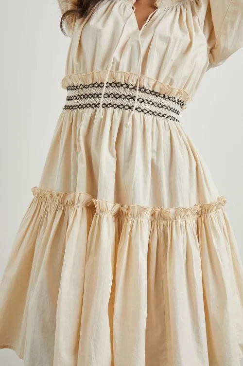 Women Rails Dresses and Rompers Fiorella Dress Flax Women Rails Dresses and Rompers Fiorella Dress Flax