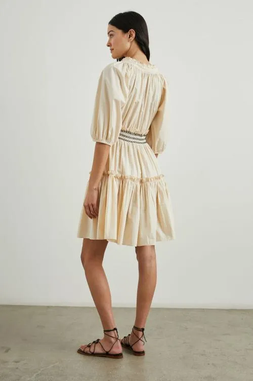 Women Rails Dresses and Rompers Fiorella Dress Flax Women Rails Dresses and Rompers Fiorella Dress Flax