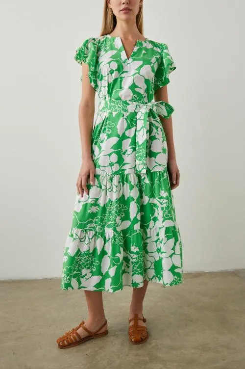 Women Rails Dresses and Rompers Gia Dress Green Lotus