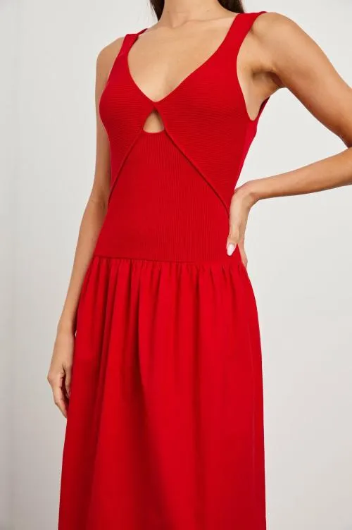 Women Rails Dresses and Rompers Raquel Dress Cherry Women Rails Dresses and Rompers Raquel Dress Cherry