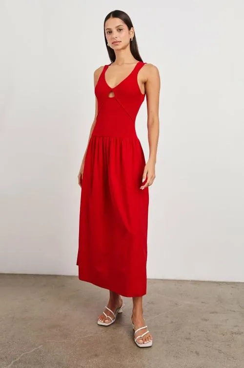 Women Rails Dresses and Rompers Raquel Dress Cherry Women Rails Dresses and Rompers Raquel Dress Cherry
