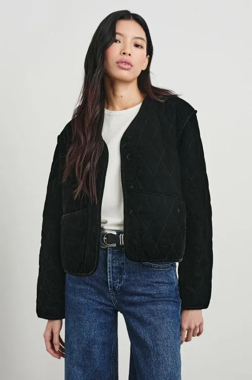 Women Rails Jackets and Coats Kiko Jacket Black Velvet