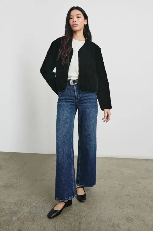 Women Rails Jackets and Coats Kiko Jacket Black Velvet Women Rails Jackets and Coats Kiko Jacket Black Velvet