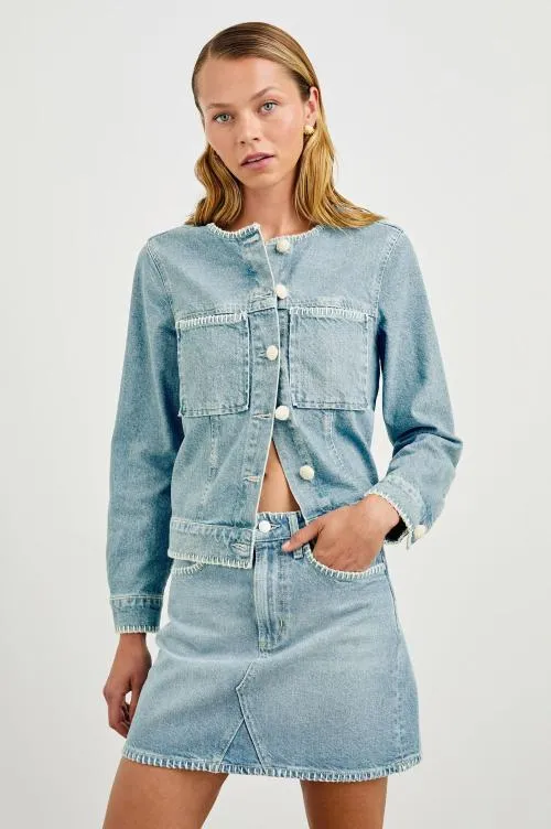 Women Rails Jackets and Coats Lido Jacket Harbor Blanket Stitch Women Rails Jackets and Coats Lido Jacket Harbor Blanket Stitch