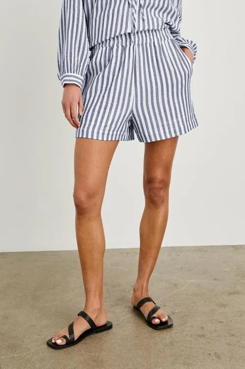 Women Rails Pants and Shorts Leighton Short Admiral Stripe