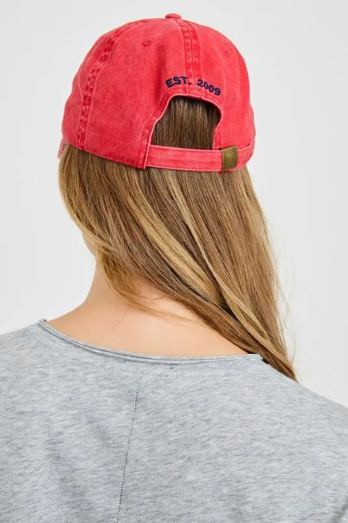 Women Rails Shoes and Accessories Anniversary Baseball Cap Washed Red Women Rails Shoes and Accessories Anniversary Baseball Cap Washed Red