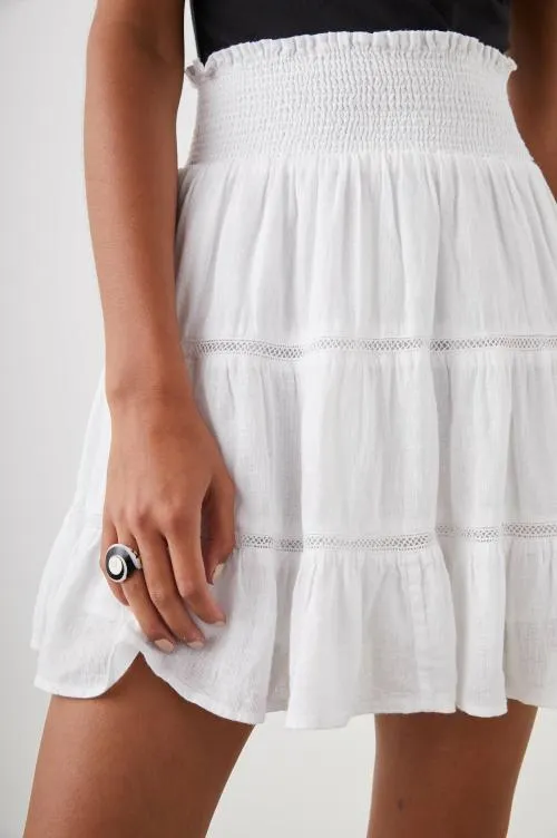 Women Rails Skirts Addison Skirt White Lace Detail