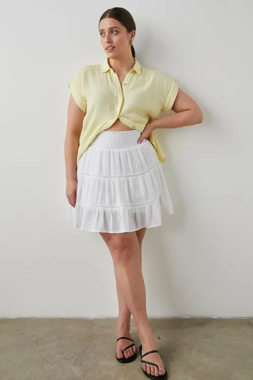 Women Rails Skirts Addison Skirt White Lace Detail