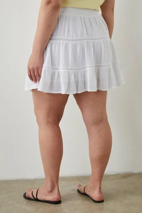 Women Rails Skirts Addison Skirt White Lace Detail