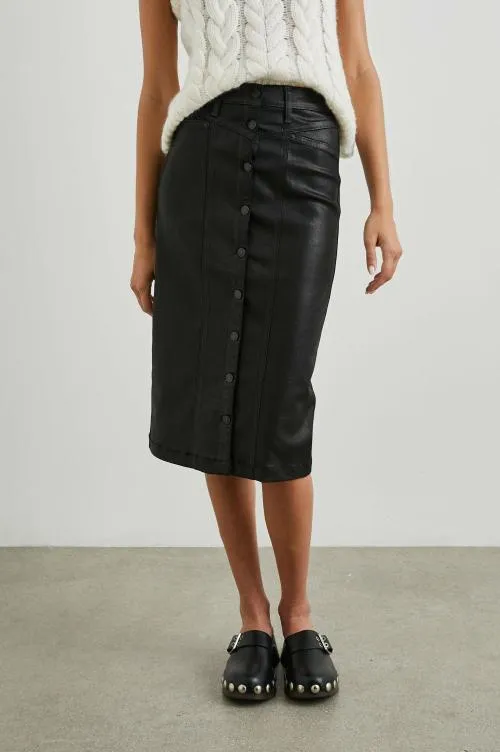 Women Rails Skirts Broadway Skirt Coated Noir