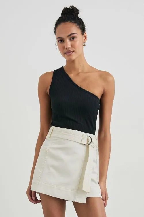 Women Rails Skirts Deanna Skirt Vintage Ecru Contrast Stitch Women Rails Skirts Deanna Skirt Vintage Ecru Contrast Stitch