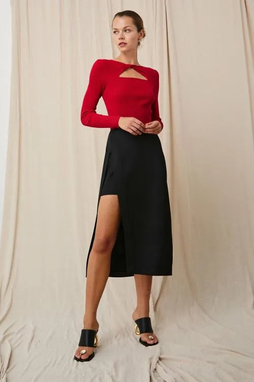 Women Rails Skirts Kira Skirt Black Women Rails Skirts Kira Skirt Black