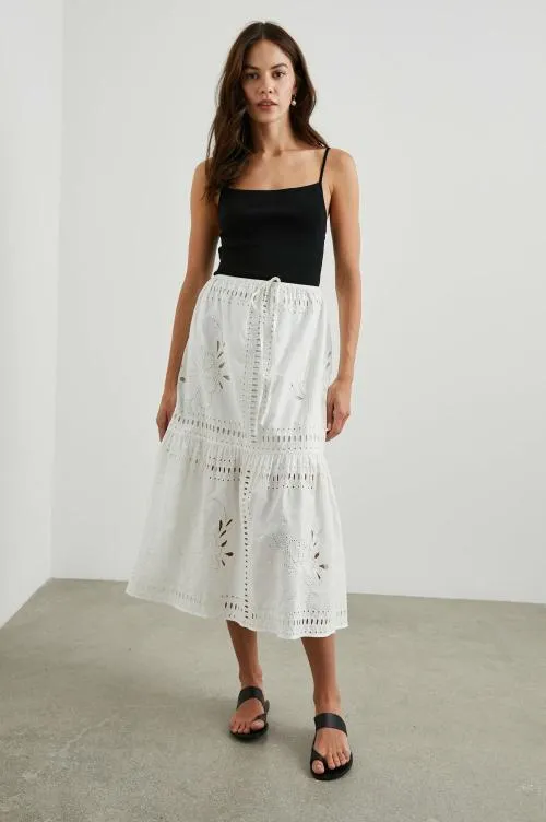 Women Rails Skirts Prina Skirt White