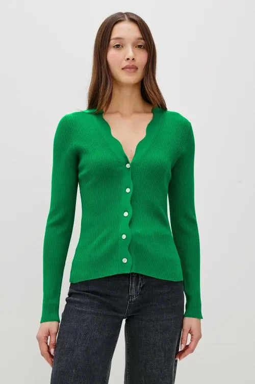 Women Rails Sweaters Dita Cardigan Kelly Green
