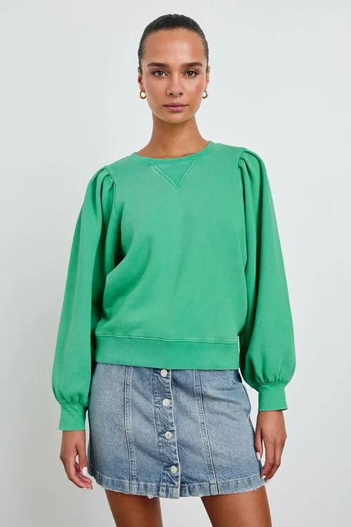 Women Rails Sweaters Tiffany Sweatshirt Kelly Green Women Rails Sweaters Tiffany Sweatshirt Kelly Green