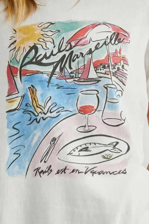 Women Rails Tees and Tanks Boyfriend Tshirt Rails Marseille