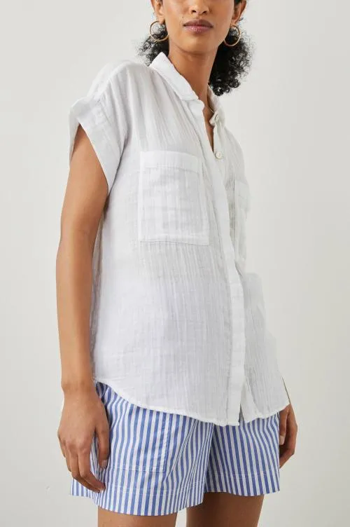 Women Rails Tops Cito Shirt True White