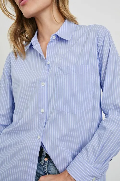 Women Rails Tops Elsa Shirt Oxford White Stripe Women Rails Tops Elsa Shirt Oxford White Stripe
