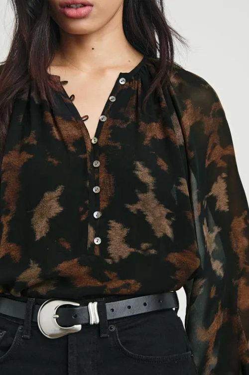 Women Rails Tops Indi Top Diffused Sandstone Women Rails Tops Indi Top Diffused Sandstone