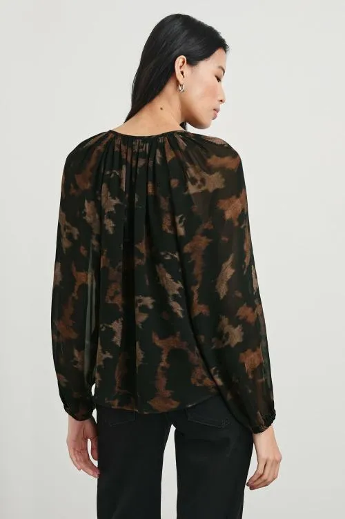 Women Rails Tops Indi Top Diffused Sandstone Women Rails Tops Indi Top Diffused Sandstone