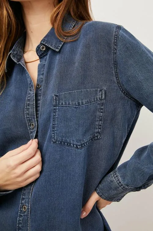 Women Rails Tops Ingrid Shirt Dark Vintage Women Rails Tops Ingrid Shirt Dark Vintage