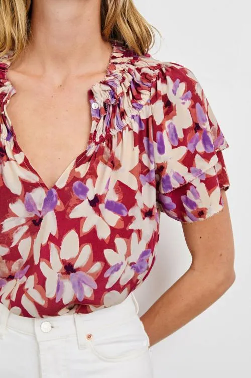 Women Rails Tops Kamila Top Amaranth Women Rails Tops Kamila Top Amaranth