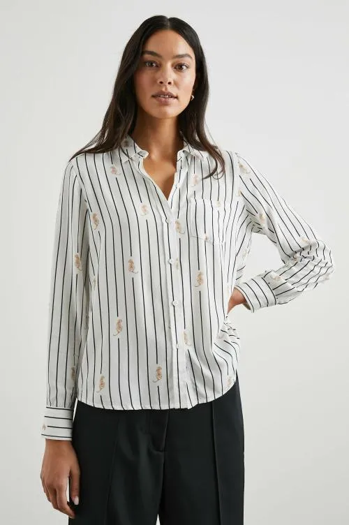 Women Rails Tops Kathryn Shirt Striped Tigers Women Rails Tops Kathryn Shirt Striped Tigers