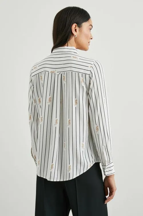 Women Rails Tops Kathryn Shirt Striped Tigers Women Rails Tops Kathryn Shirt Striped Tigers