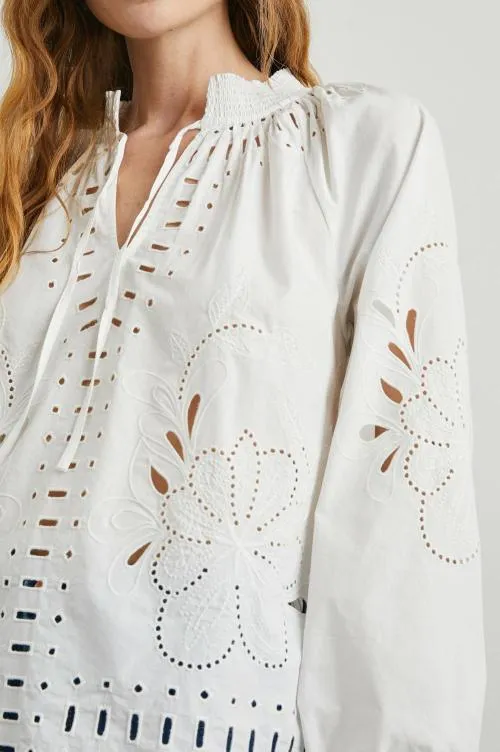 Women Rails Tops Lucinda Top White Women Rails Tops Lucinda Top White