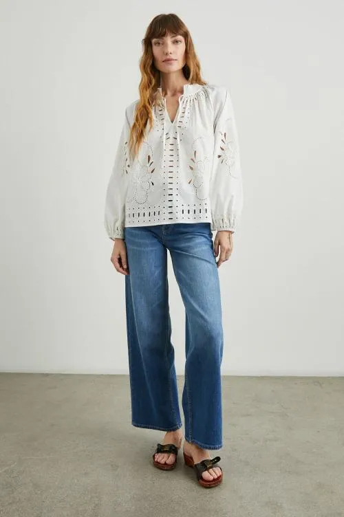 Women Rails Tops Lucinda Top White Women Rails Tops Lucinda Top White