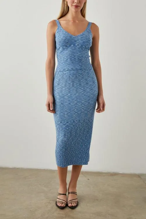 Women Rails Tops Sky Top Blue Multi Space Dye Women Rails Tops Sky Top Blue Multi Space Dye