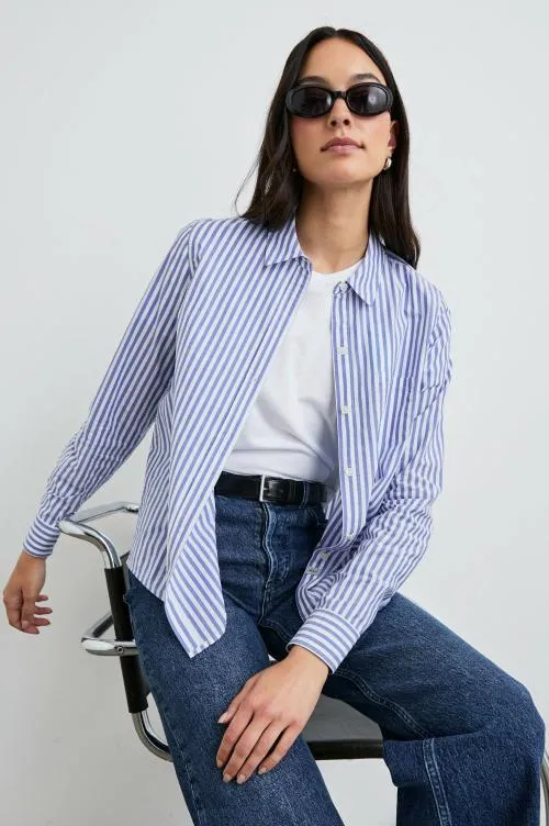 Women Rails Tops Stina Shirt Mariner White Stripe