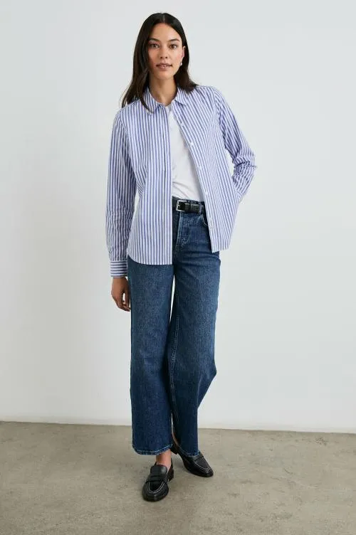 Women Rails Tops Stina Shirt Mariner White Stripe Women Rails Tops Stina Shirt Mariner White Stripe