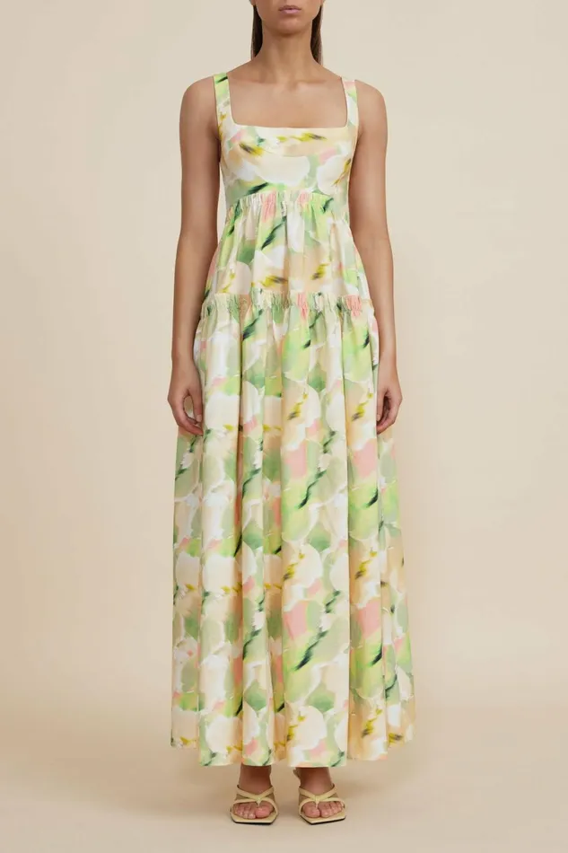 Women RANGEWOOD MIDI DRESS Flora Blur Acler Sale