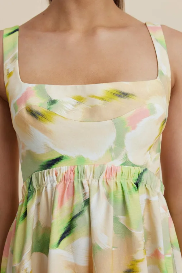 Women RANGEWOOD MIDI DRESS Flora Blur Acler Sale