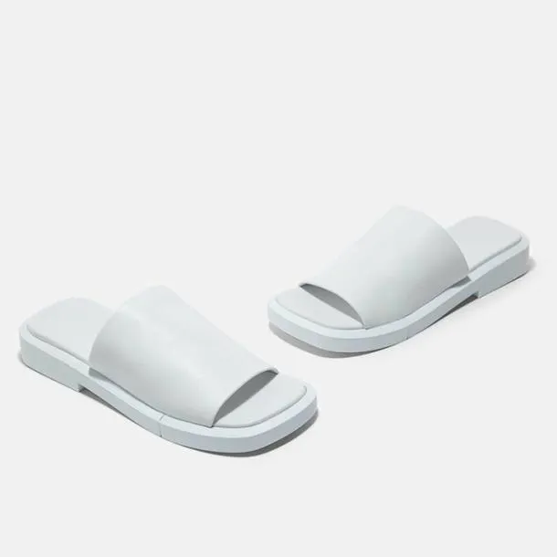 Women ROAN White Clergerie Mules
