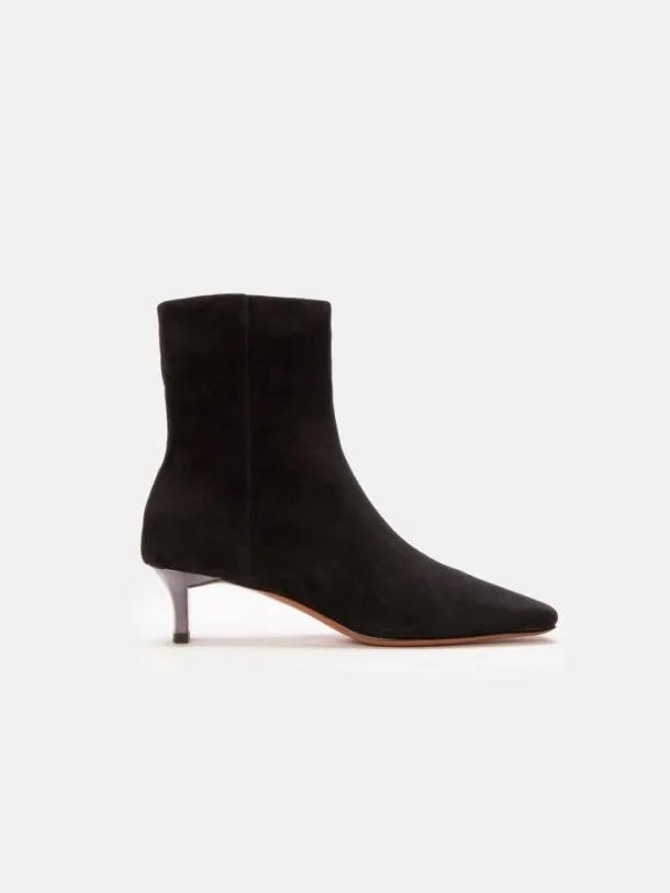 Women SENNA Suede Black Clergerie Ankle Boots