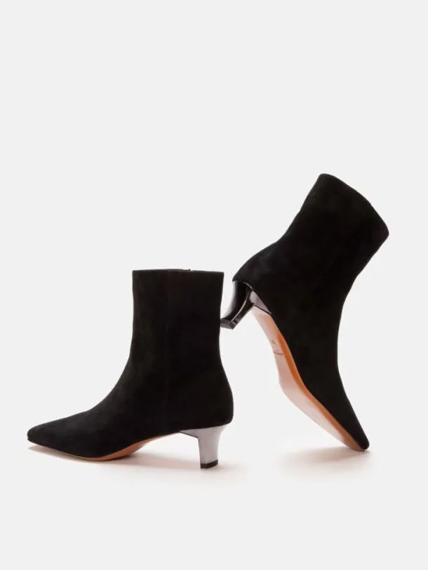 Women SENNA Suede Black Clergerie Ankle Boots
