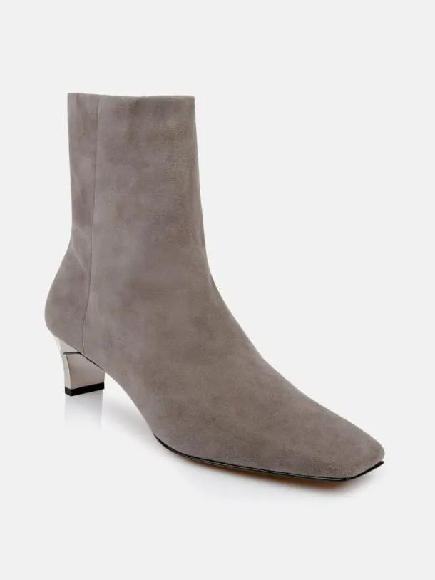 Women SENNA Suede Stone Clergerie Ankle Boots