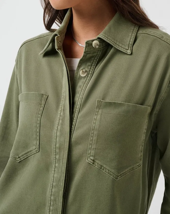 Women Shirts and Tops TravisMathew EVERYDAY BUTTON DOWN Clover