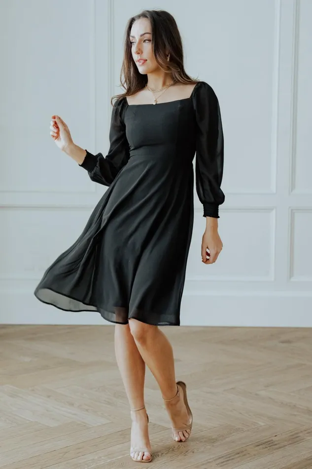 Women Short Dresses Baltic Born Elise Short Dress Black